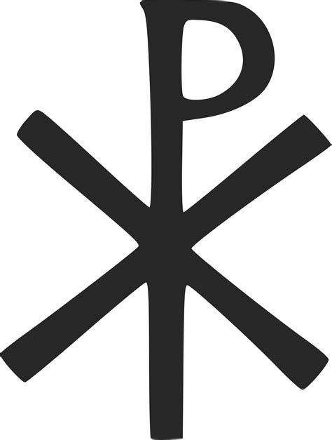 p with a cross symbol.